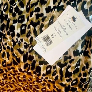 Animal print summer flowy dress